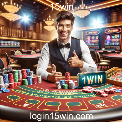Experimente a Emoção do Cassino Ao Vivo no 15win